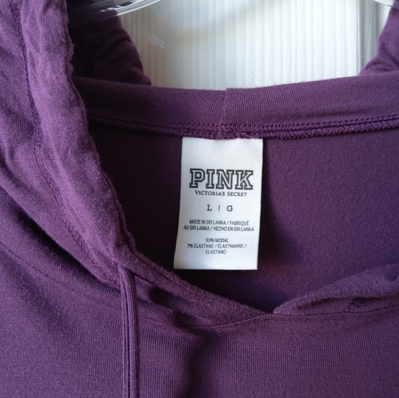 VICTORIA SECRET PINK HOODIE L NWOT - Picture 4 of 7